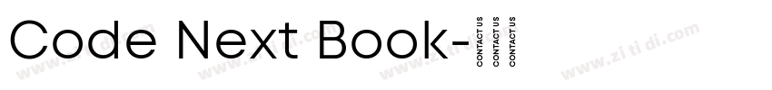 Code Next Book字体转换